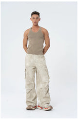 Men's Ribbed Sports Tank Tops