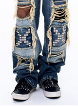 Men's Rivet Mid-top Skate Shoes
