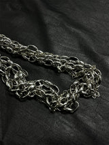 Men's Silver Triple Spiral Pants Chain