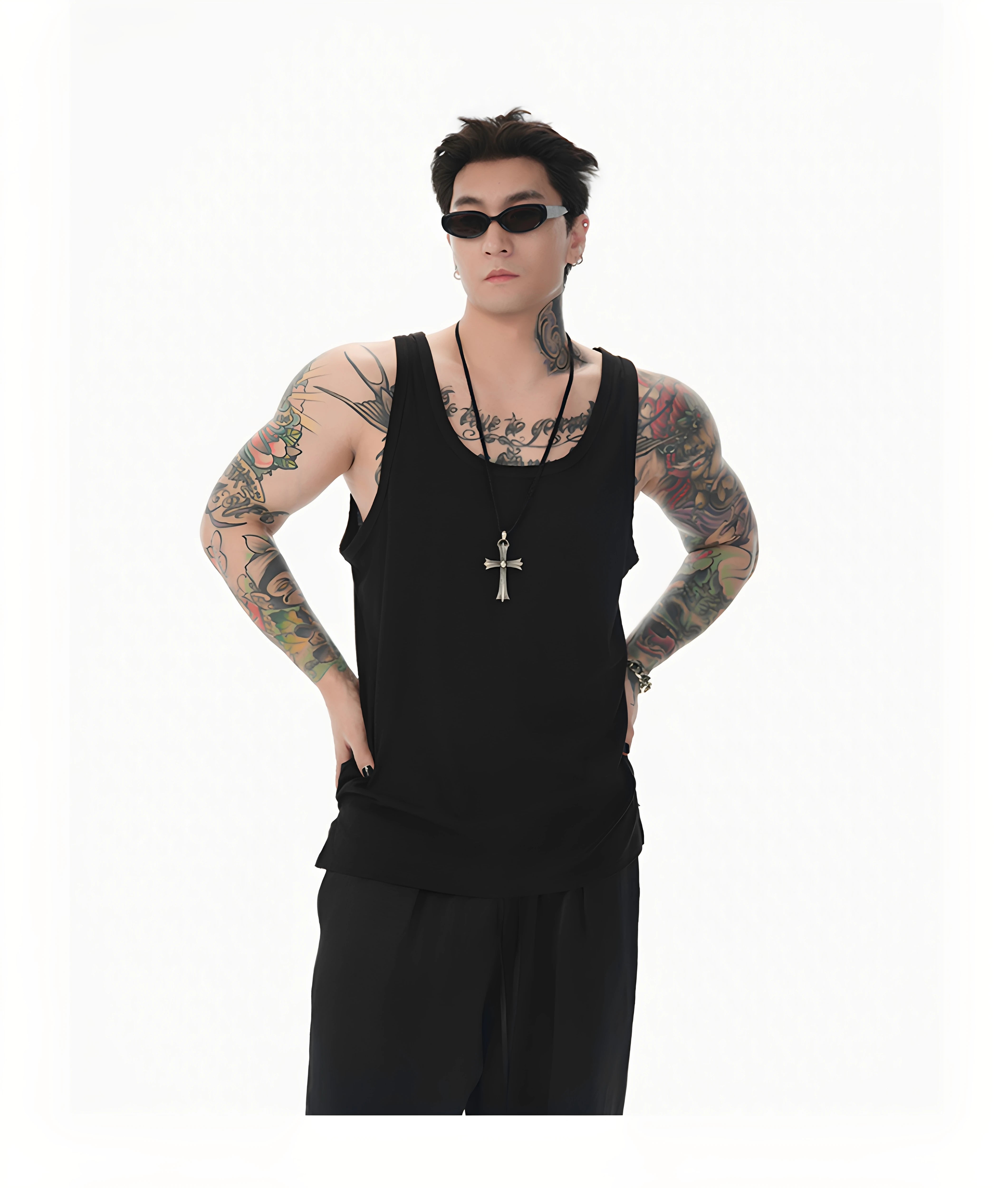 Loose Modal Hemp Blend Tank Top