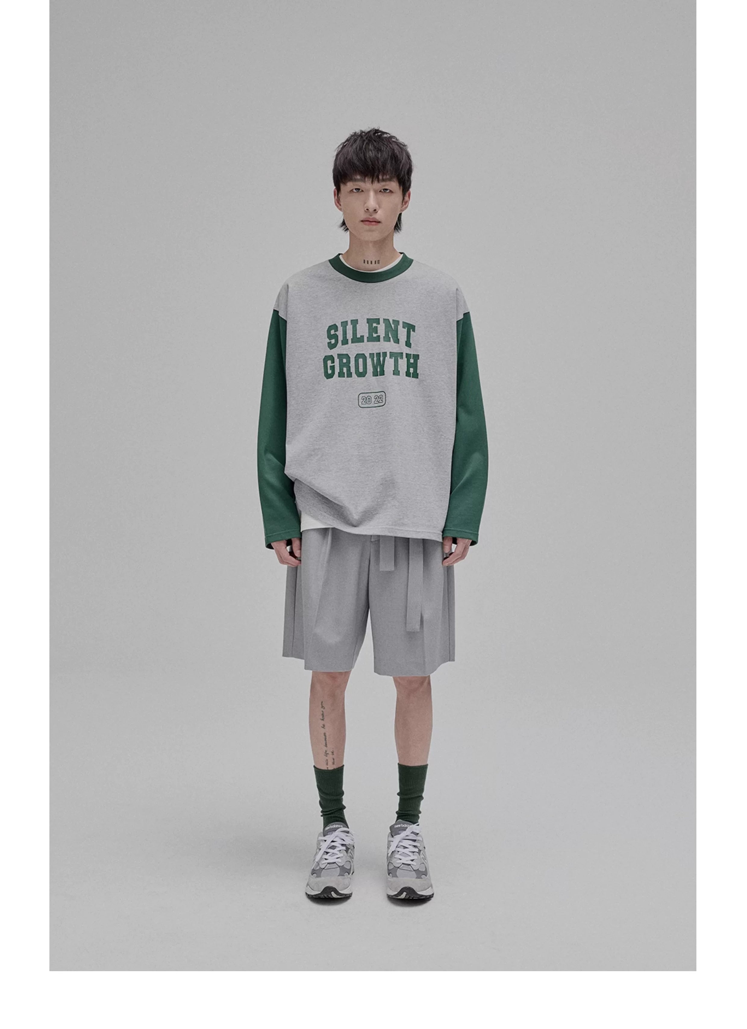 Draped Drawstring Wide Shorts