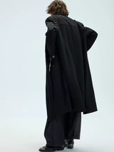 Thick Multi-Wear Hooded Scarf Blazer Coat