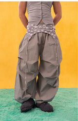 Multi-color Y2K Men's Wide Leg Pants