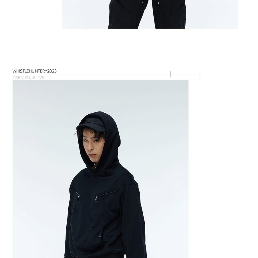 Three Color Cleanfit Couple Zip Hoodies