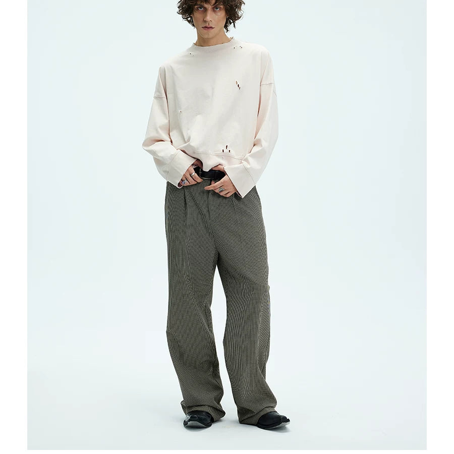 Four Color Baggy Couple Crewneck Sweatshirts
