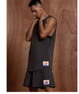 Green Grey Men's Sports Tank Tops