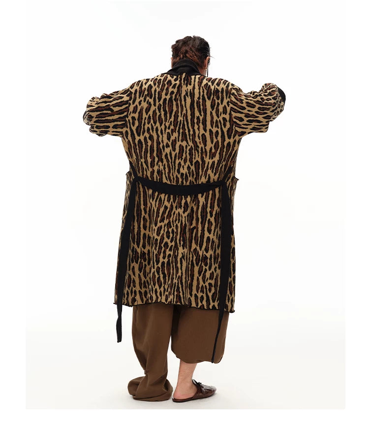 Leopard Print Home Robe