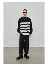 Casual Cropped Elastic Waist Pants