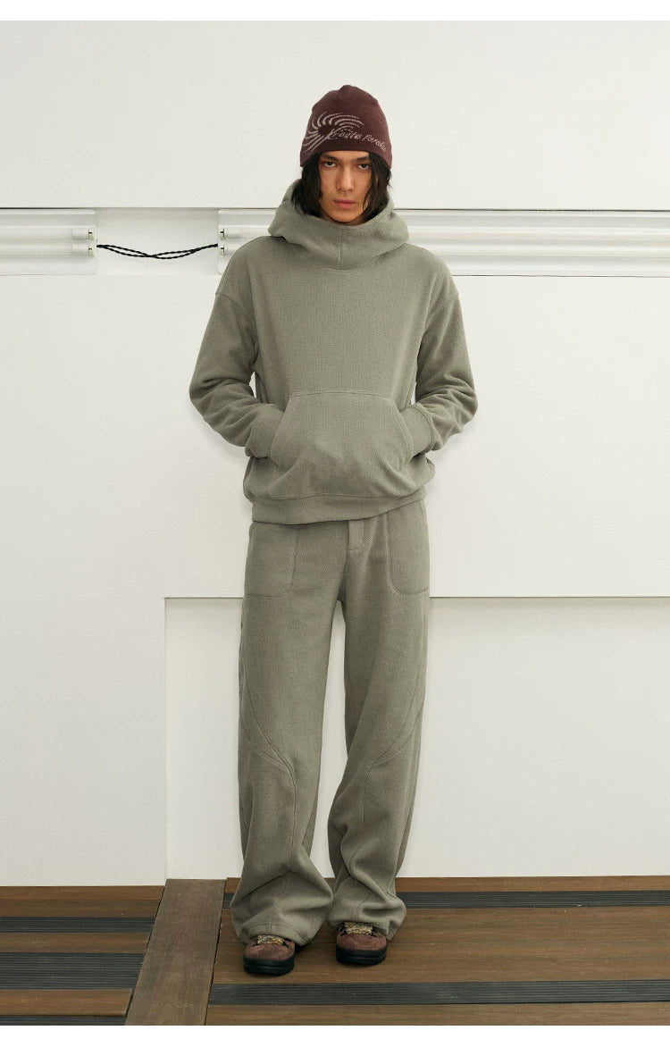 Men's Loose Fleece Hoodie
