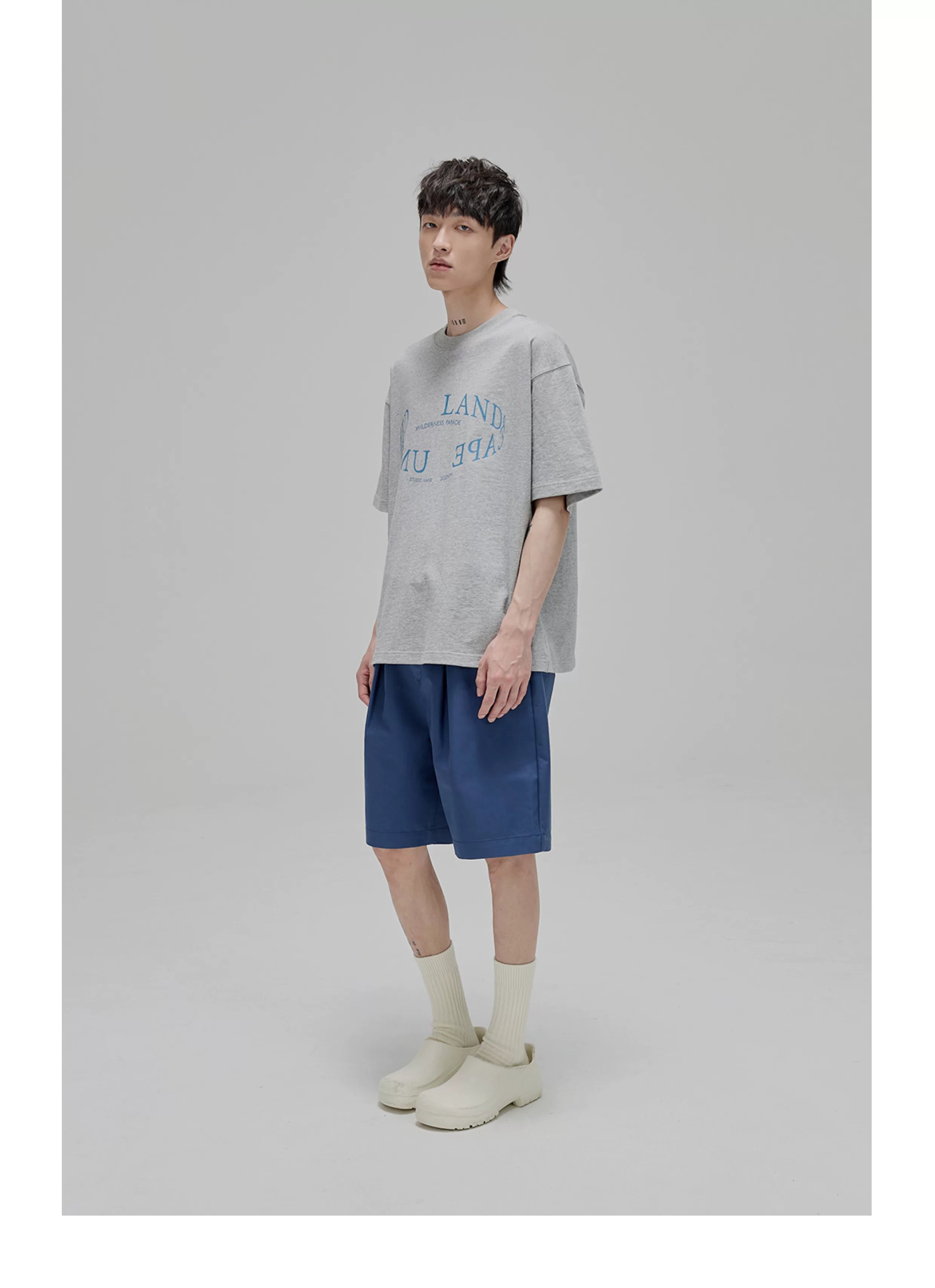 Ring Letter Print Tee