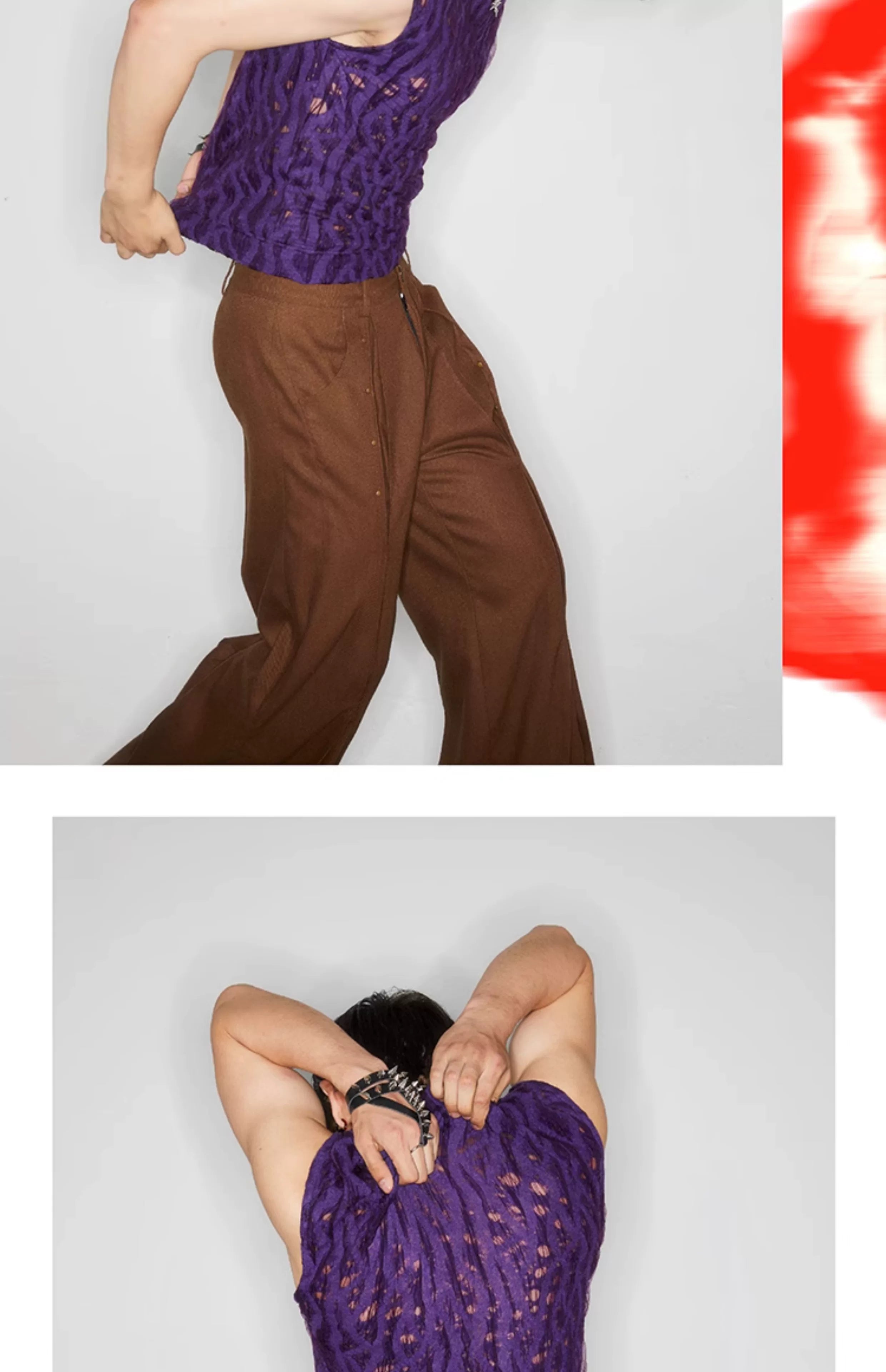 Y2K Distressed Crop Top