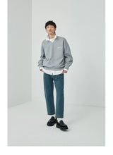 Split Pocket Basic Cotton Shirt