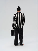100% Cotton Knit Striped Top