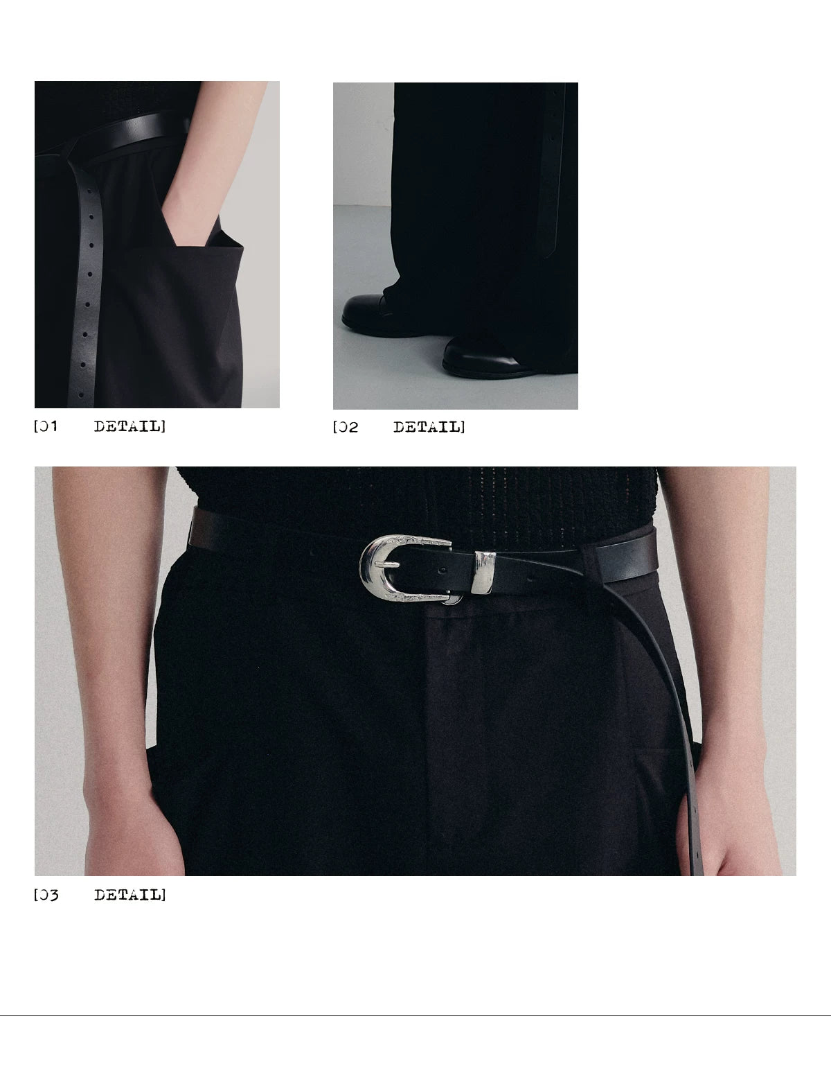Straight Leg Side Pocket Dress Trousers