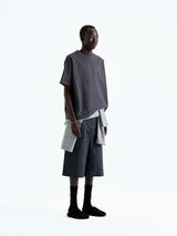 Heavy Vintage Textured Cotton Cargo Shorts