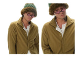 Turtleneck Merino Wool Cashmere Cardigan