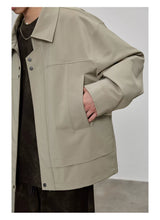 Square Collar Boxy Jacket
