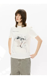 Short Sleeve Printed Quick Dry Tees