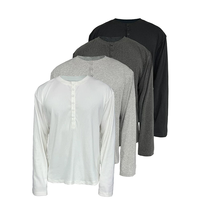Henley Long Sleeve Tee
