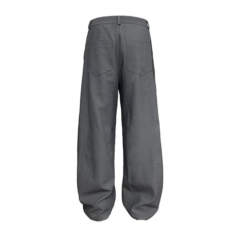 Baggy Deconstructed Tailored Pants