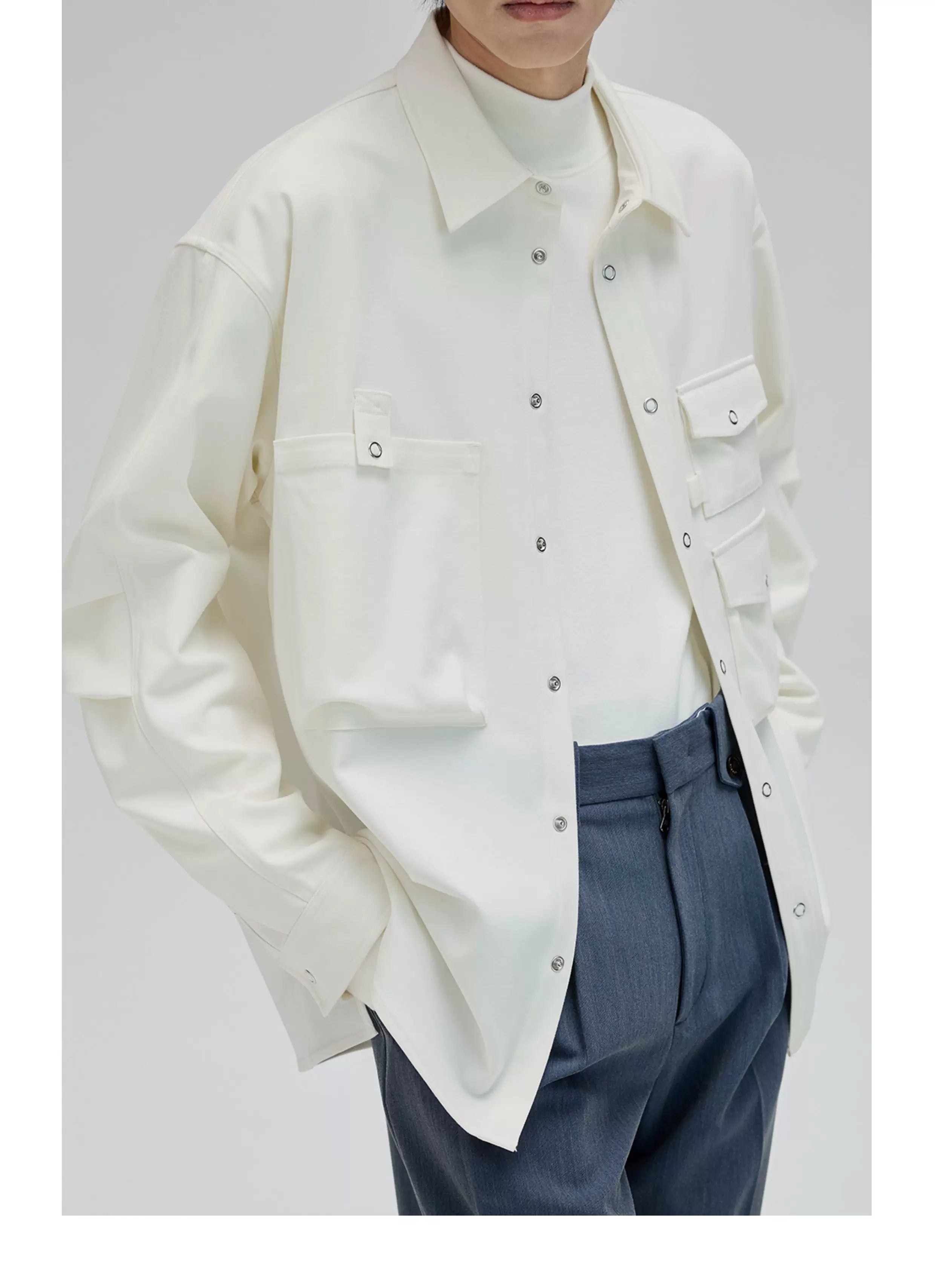 Vintage Pleated Wide Waist Casual Pants