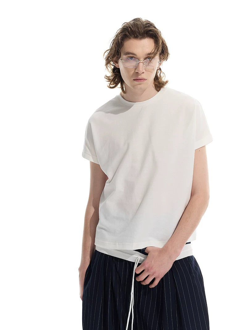 Men's Casual Short Sleeve Cotton Tee