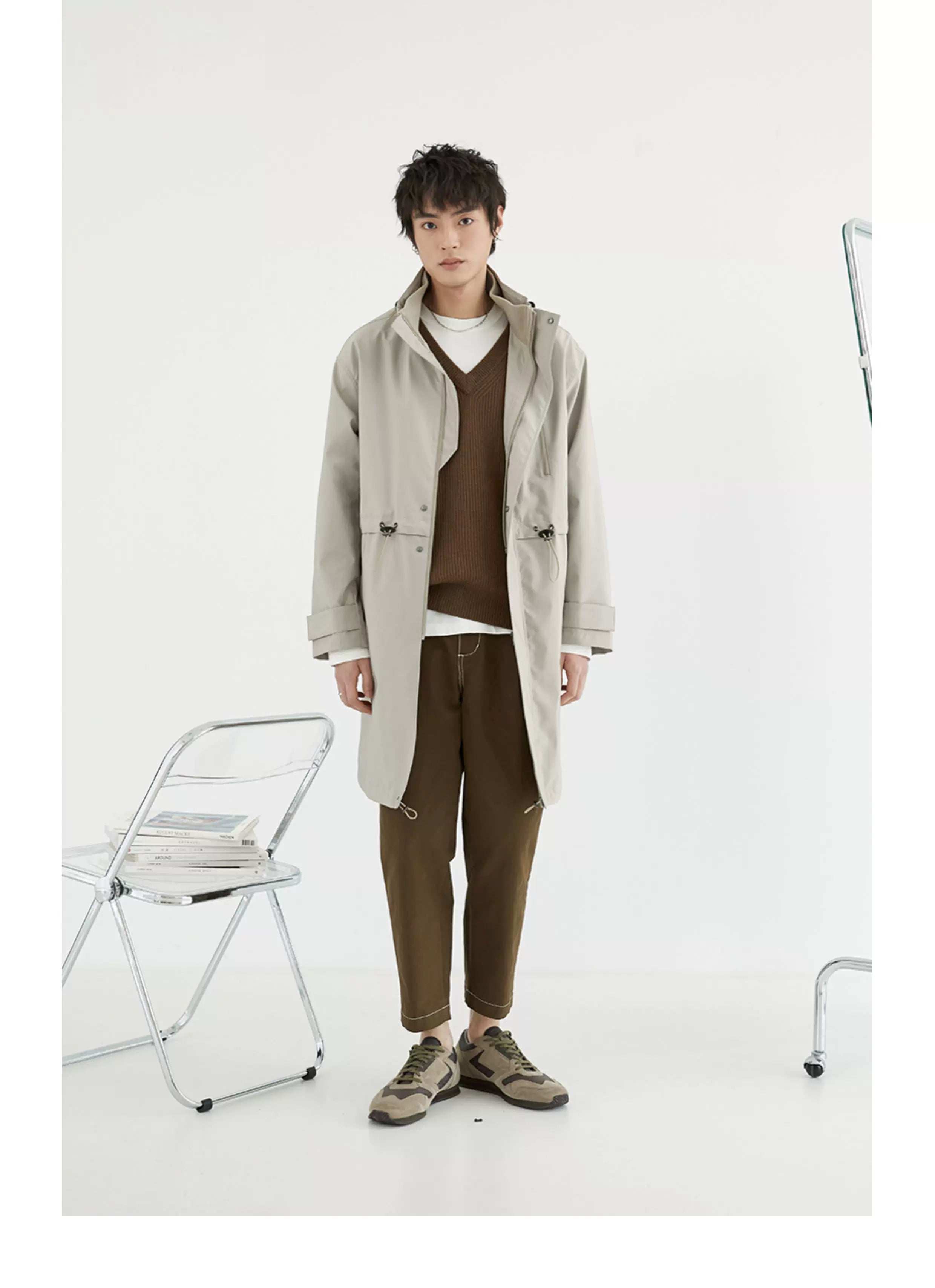 Long-Sleeved Mercerized Combed Tee