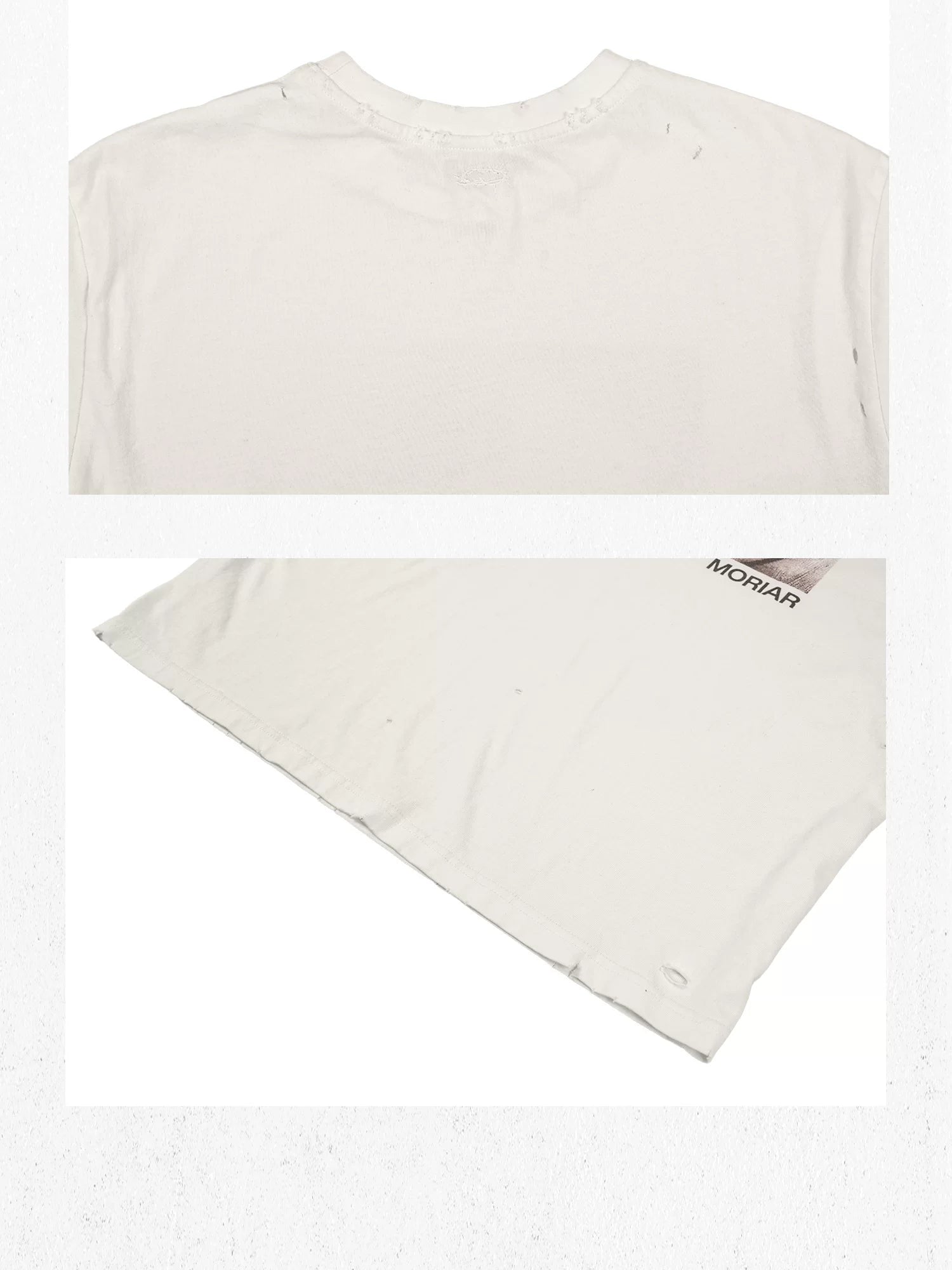 Punk Art Printed Cotton Crew Tee