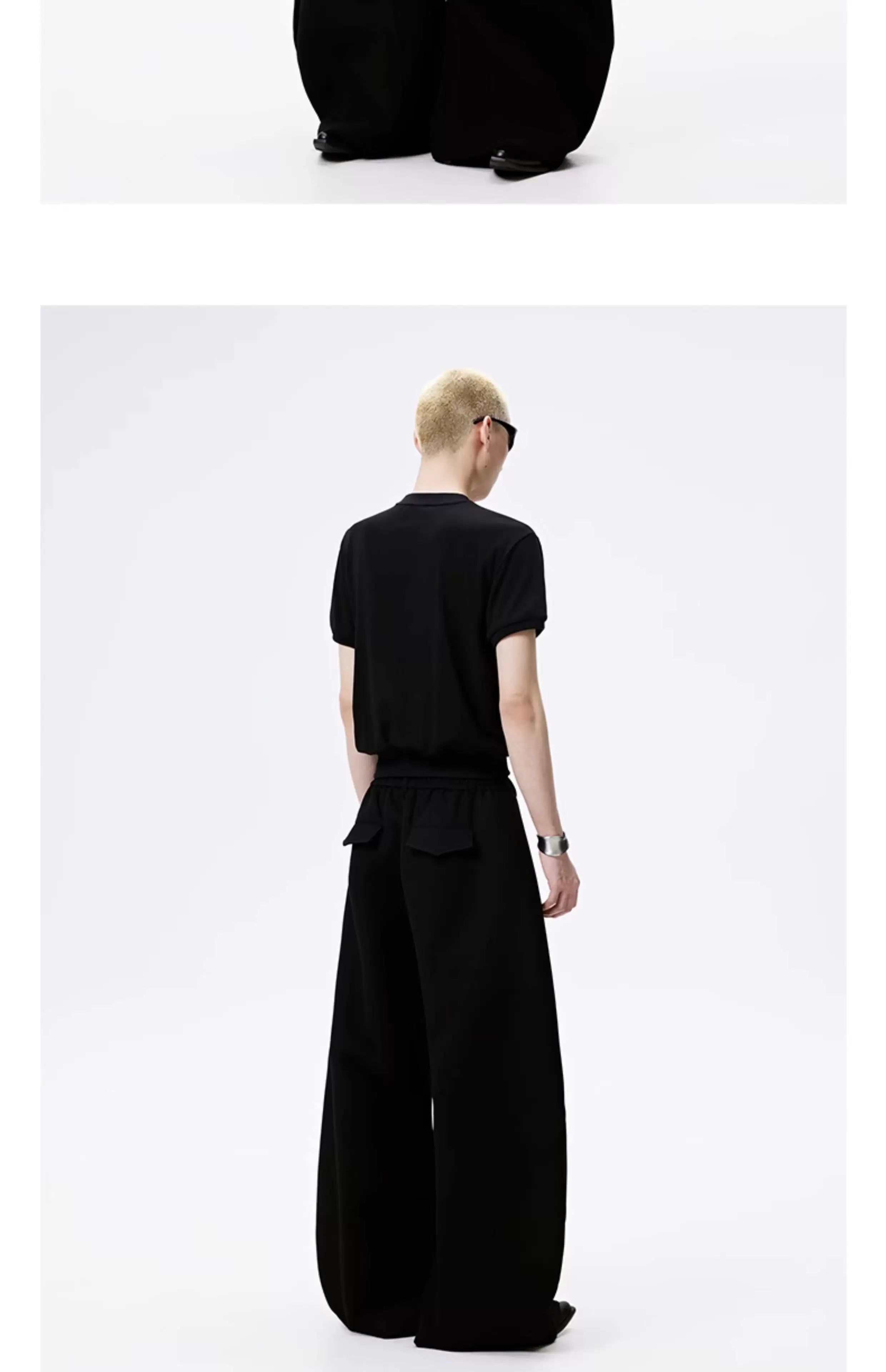 Men's Slim Stretchy Crop Tee