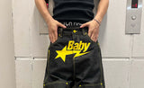 2000s Yellow BabySTA Bootleg Raw Jeans