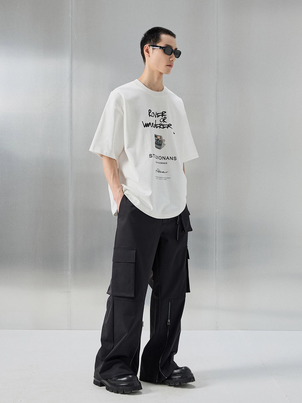 Heavyweight Double Yarn Digital Print Tee