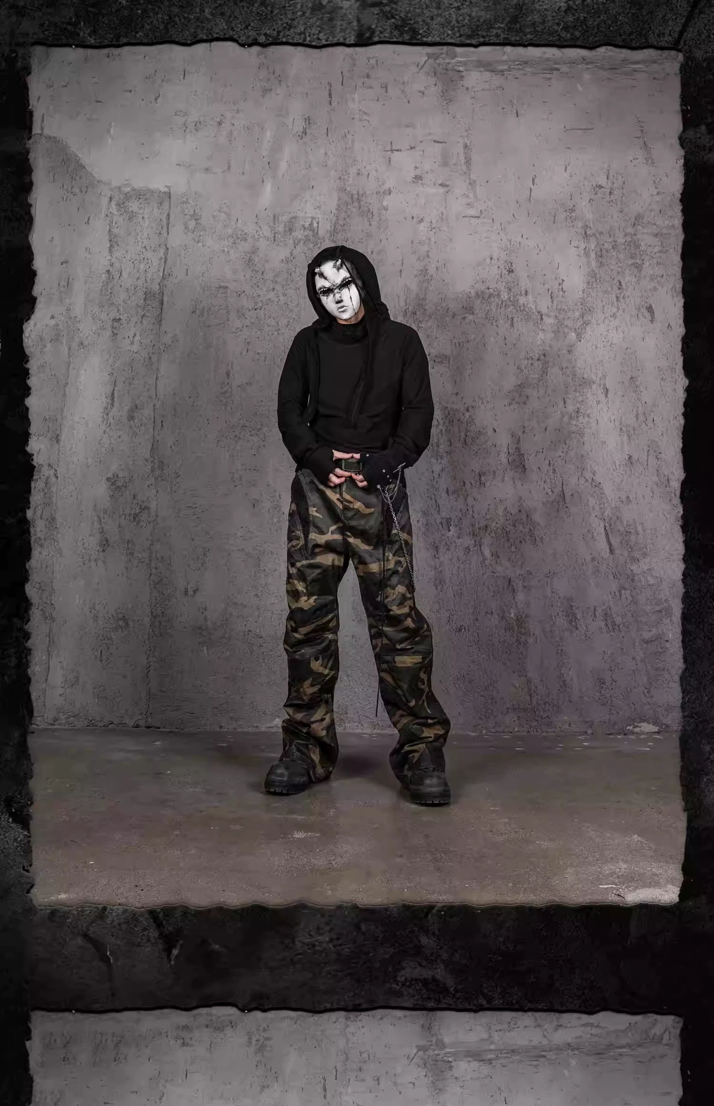 Long Ear Wasteland Distressed Mesh Durag