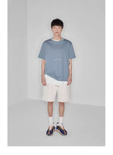 Double-sided Color-block Printed Pima Cotton Tee
