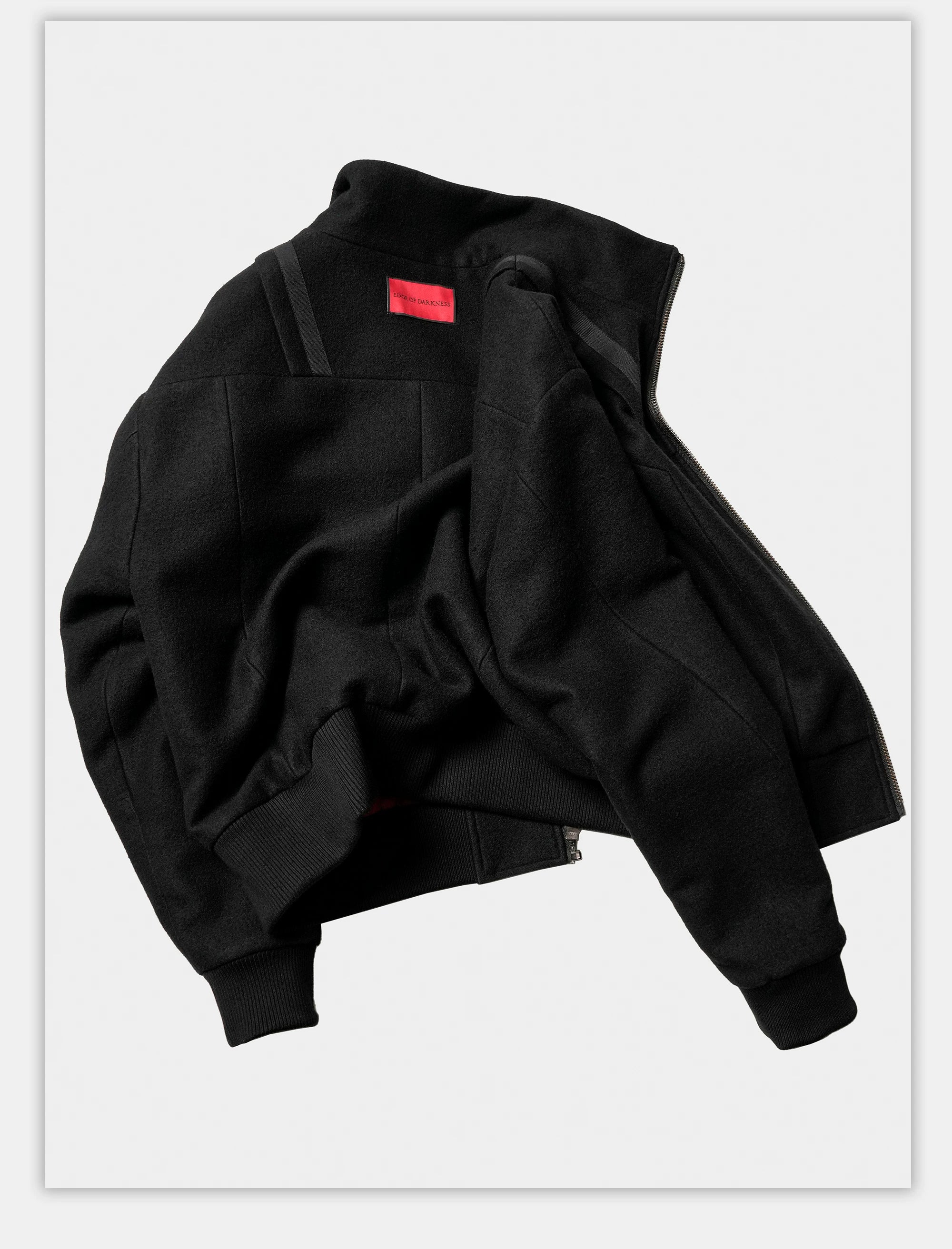Australian Wool Stand Collar Puffer Jacket