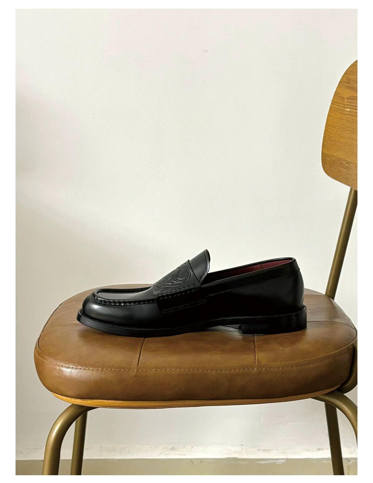 Vampire Loafer Shoes Full Grain Leather