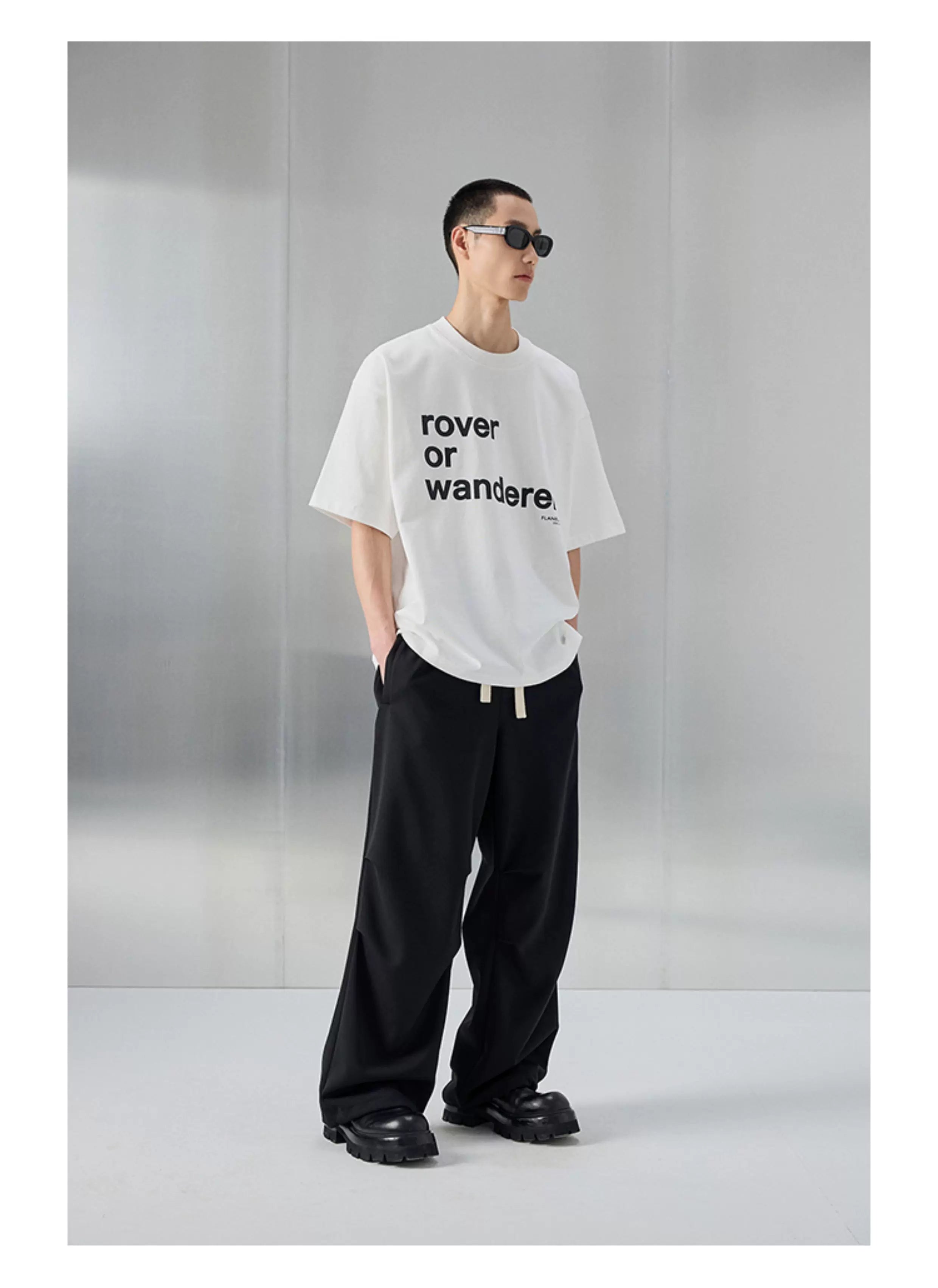 Foam Print Loose Tees