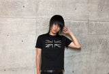 Regular Shoulder Short Sleeve Rhinestone Tees