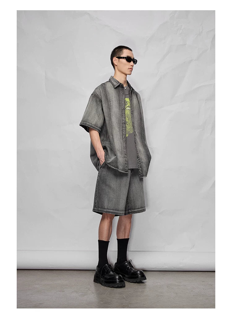 Oversized Graphic Print Tee