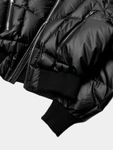 Oversized Zip Collar Puffer Jacket