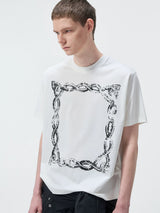 Printed Cotton Short Sleeve Tee