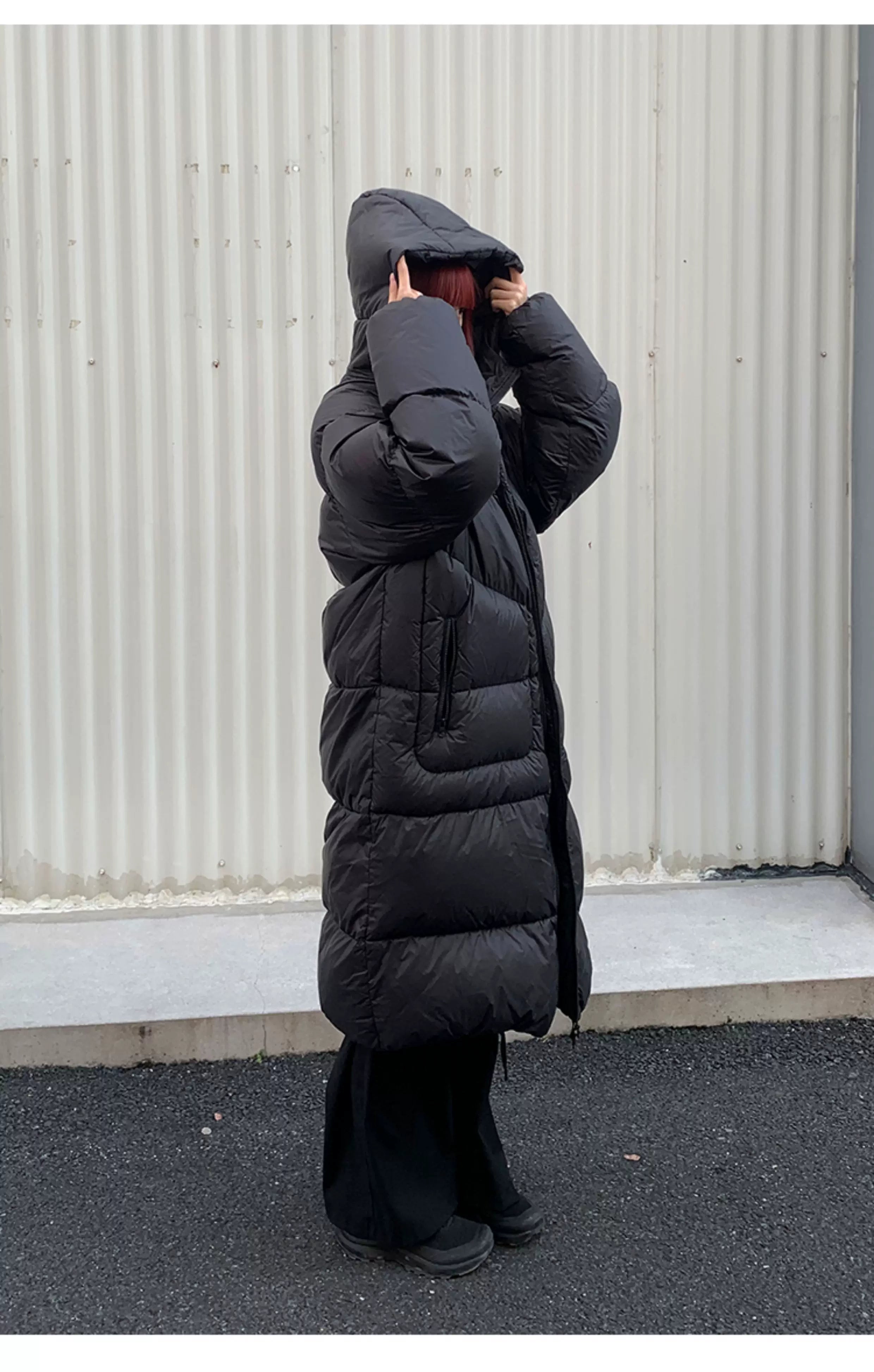 90% White Duck Down Winter Coat
