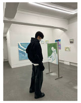 Men's Double Zipper Wool Jacket