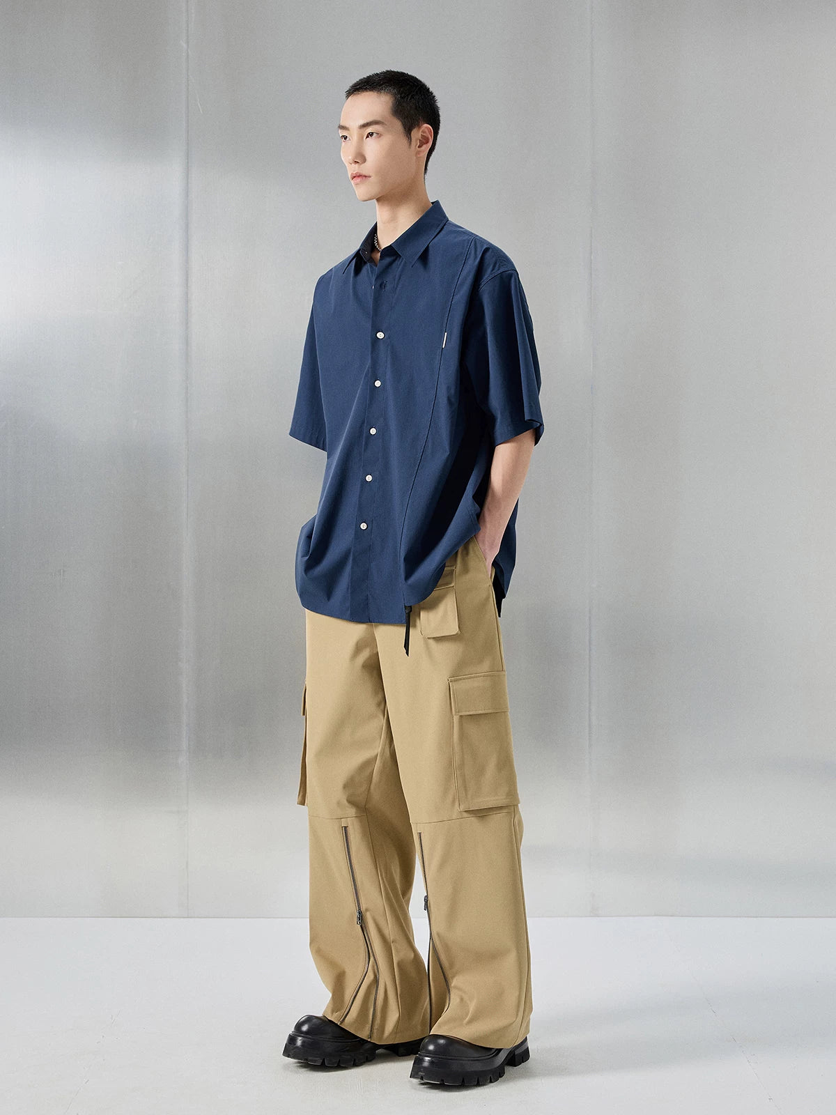 Retro Short Sleeve Pima Blend Shirt