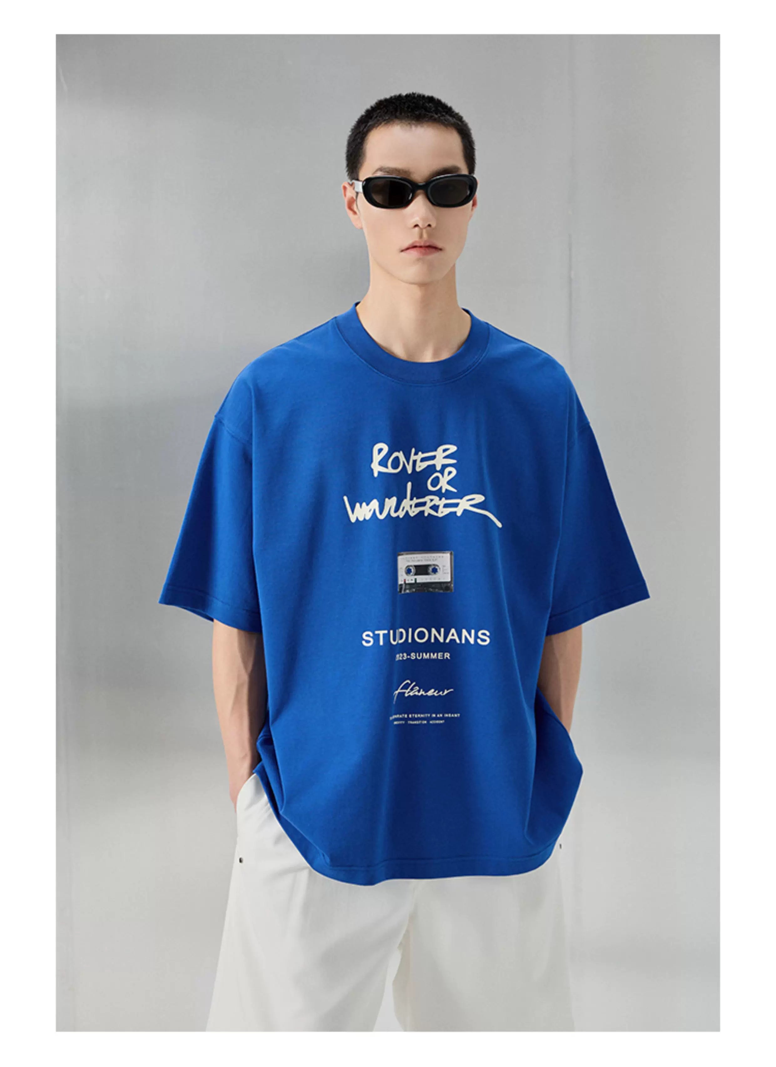 Heavyweight Double Yarn Digital Print Tee