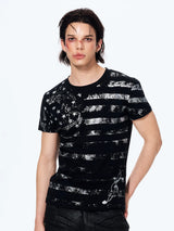 Men's Star Print Street Tee