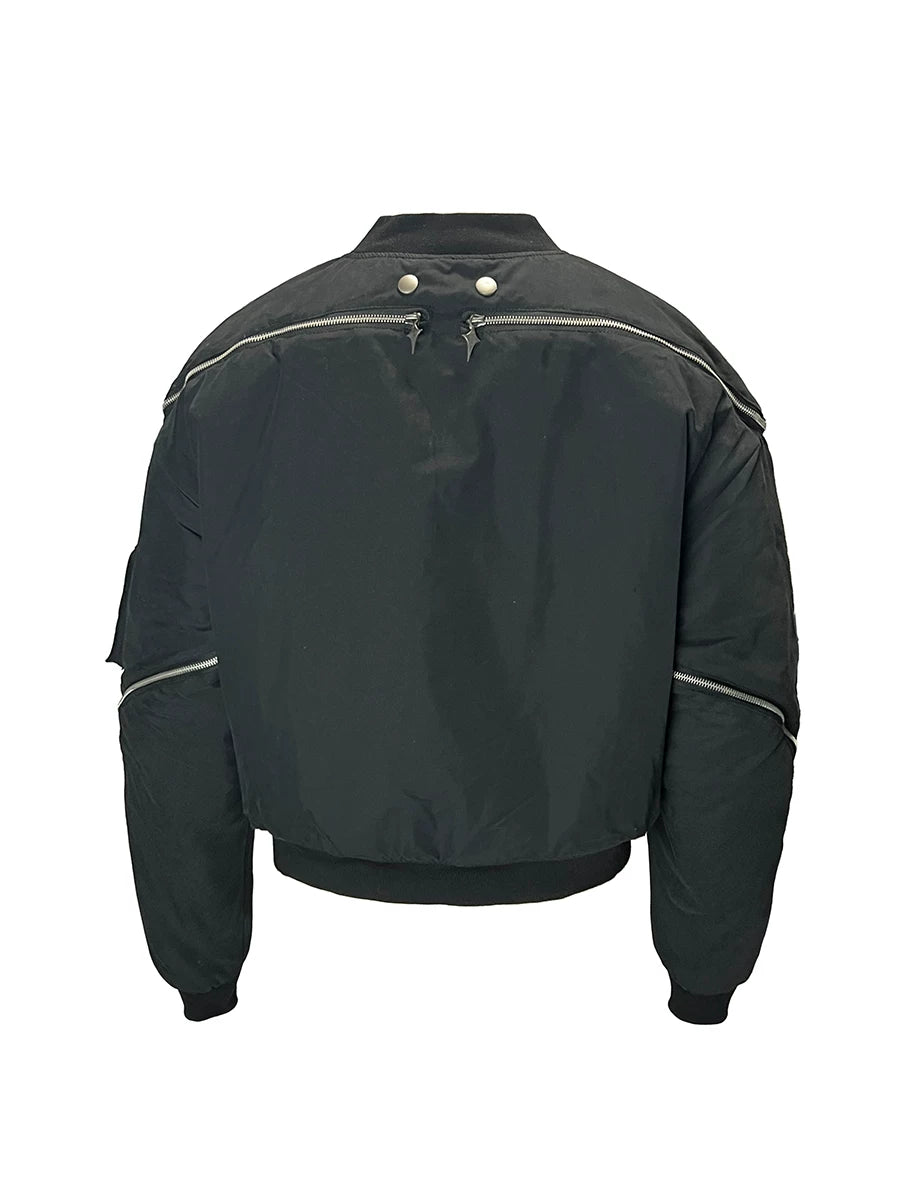 Cleanfit Double Zipper MA1 Flight Jacket