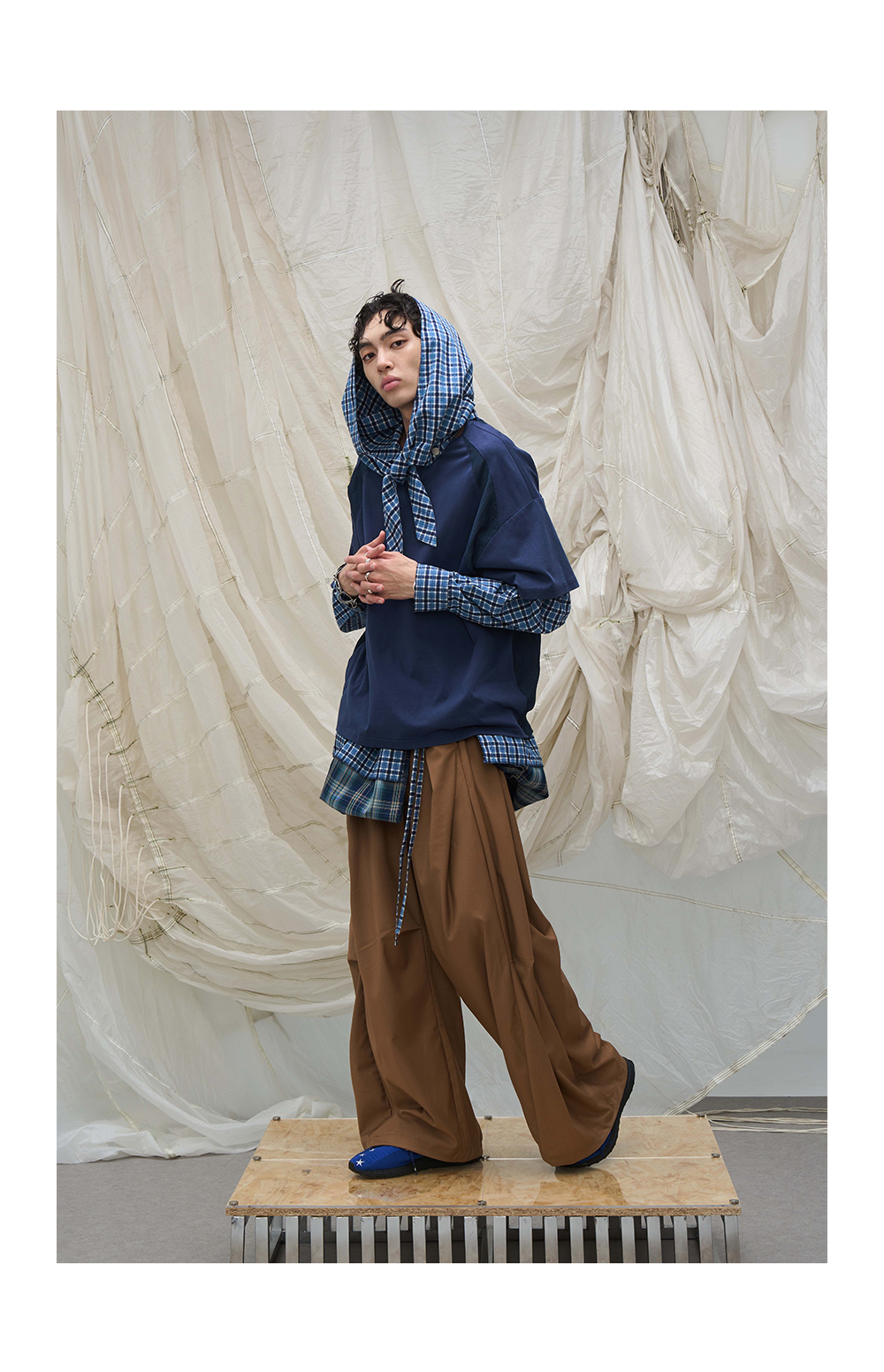 Plaid Unisex Skirt Extender