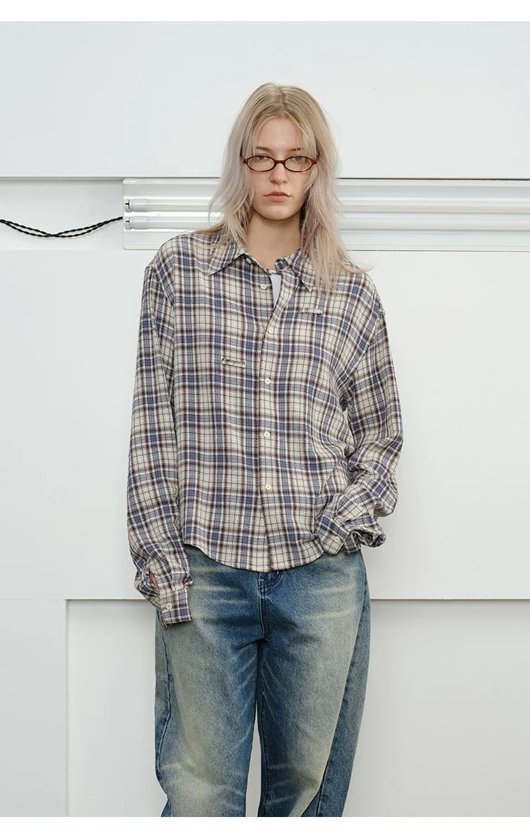 Unisex Long Sleeve Double Tie Shirt