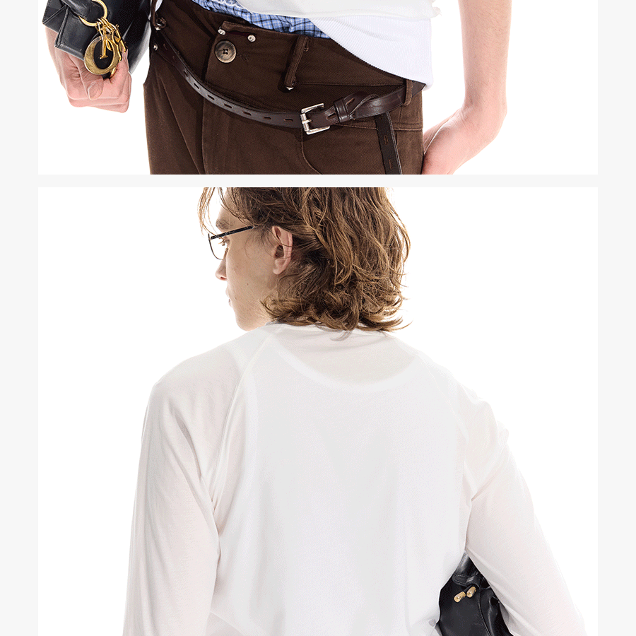 Cooling Pima Cotton Slim Tees