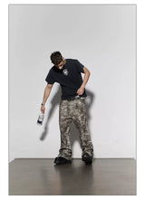 American Cleanfit Vintage Washed Badge Tee